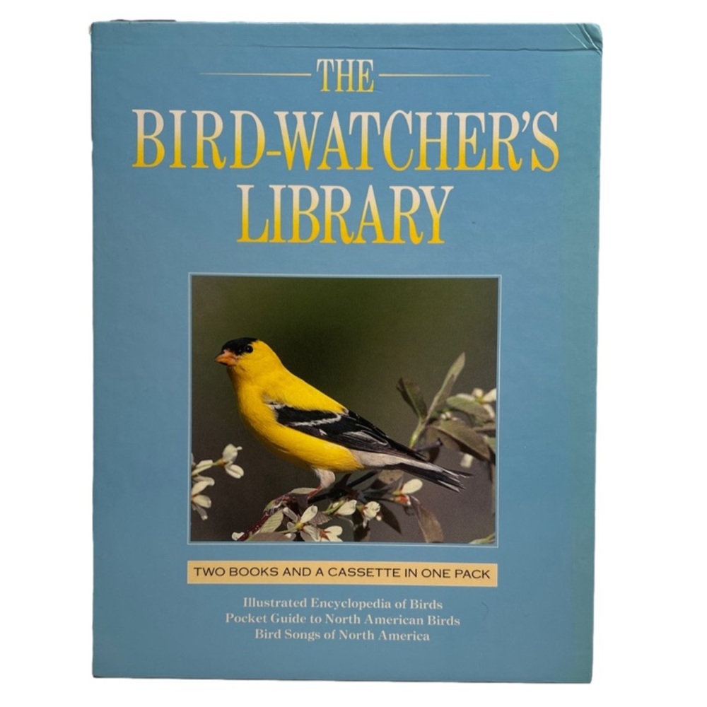 💕 The Bird Watchers Library Complete 3 Piece Set Guide Encyclopedia & Tape